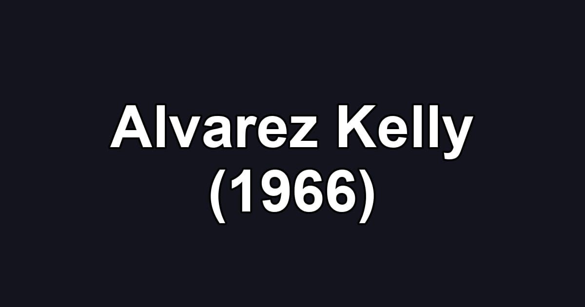 Alvarez Kelly (1966)