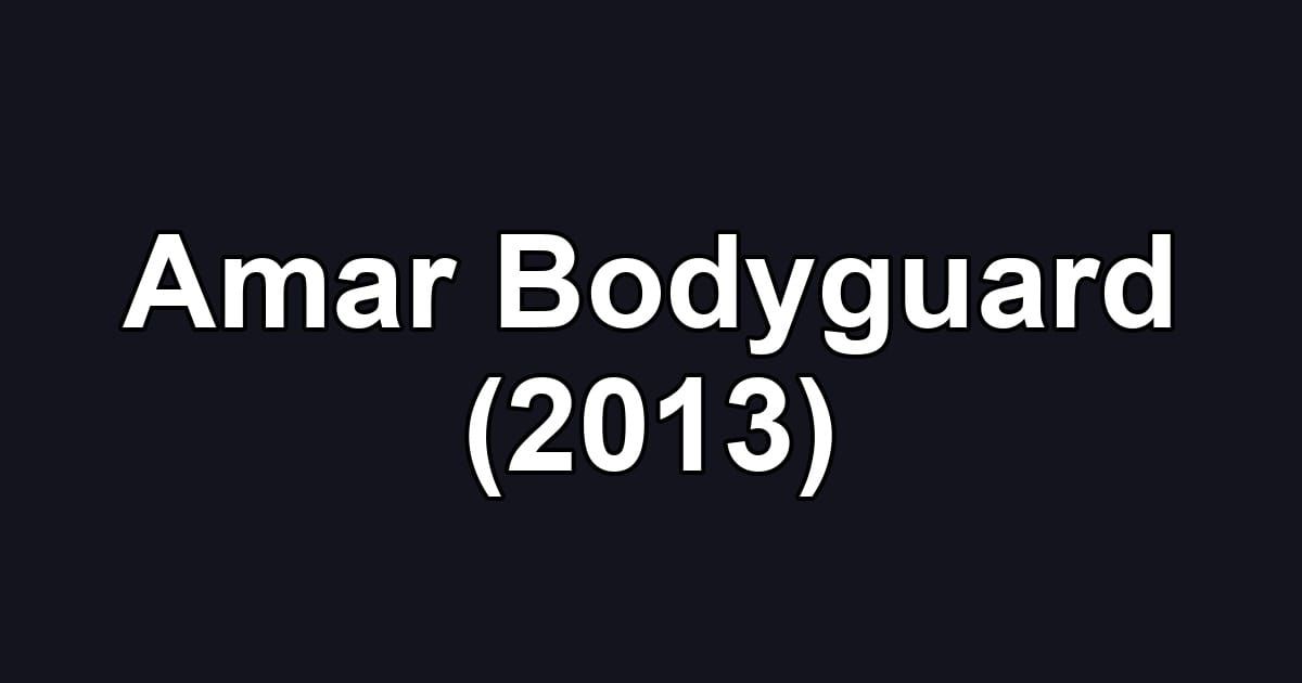 Amar Bodyguard (2013)