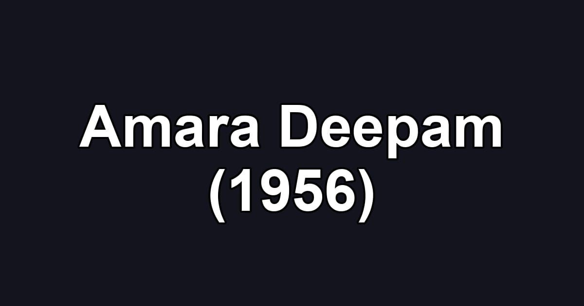 Amara Deepam (1956)