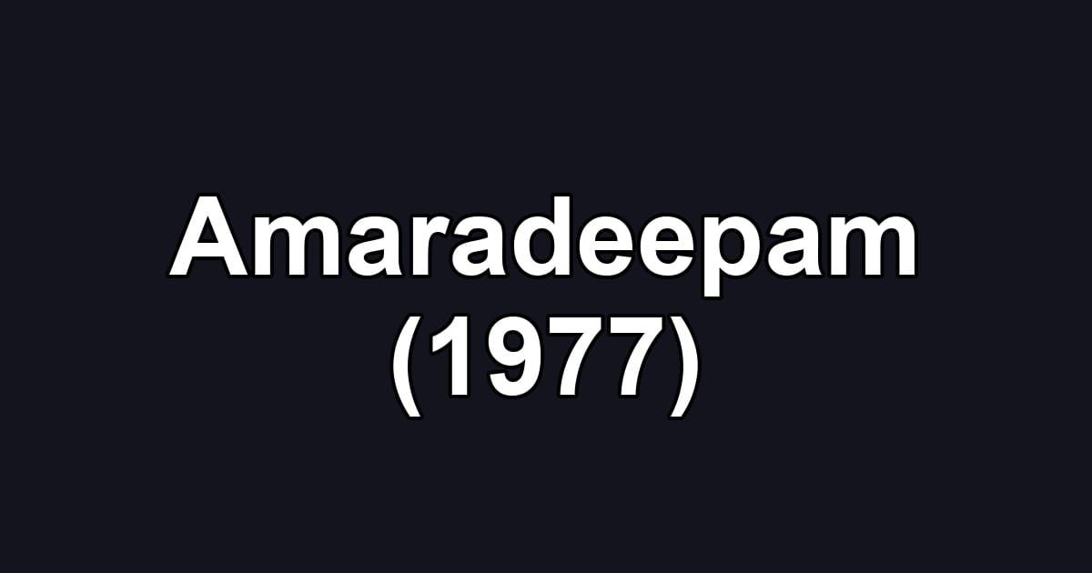 Amaradeepam (1977)