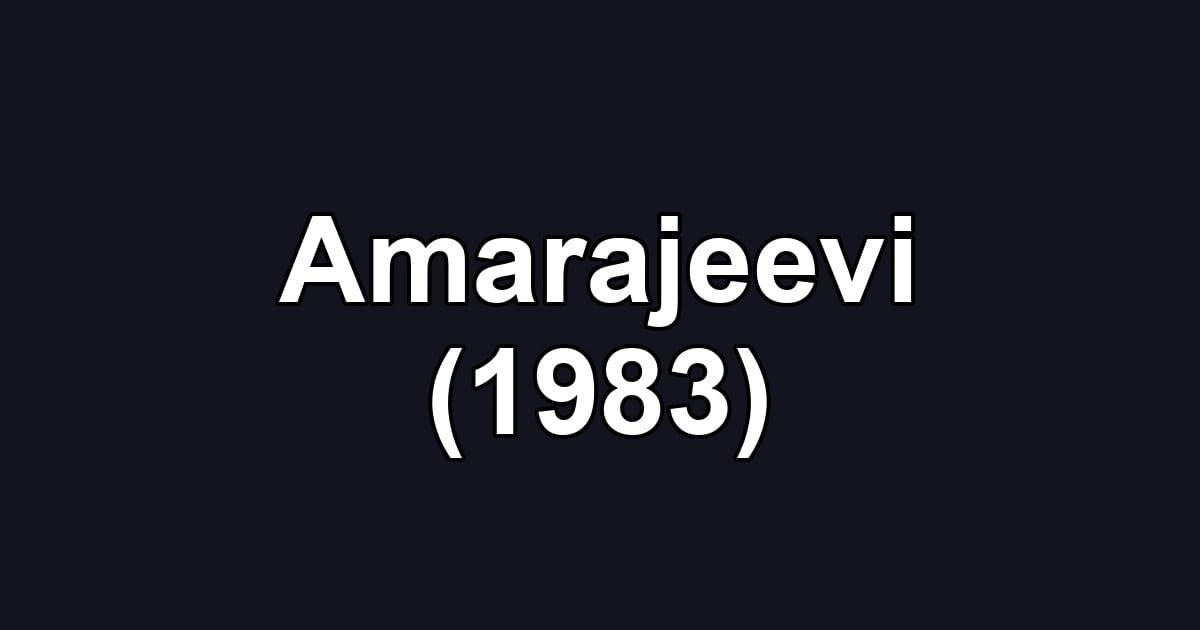 Amarajeevi (1983)