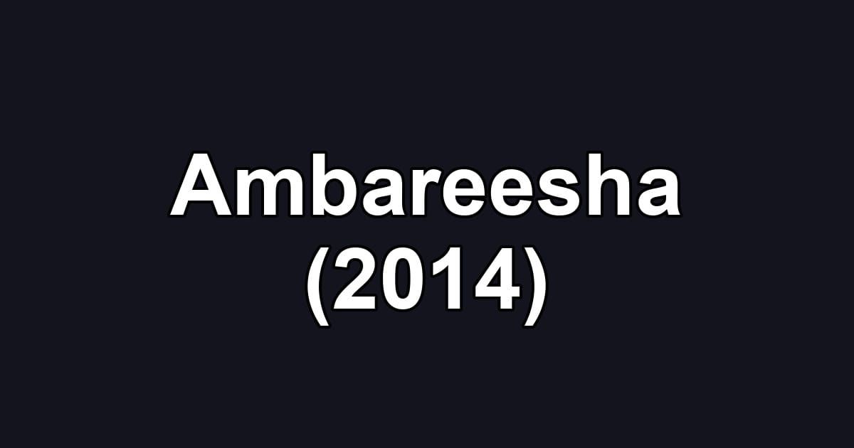 Ambareesha (2014)
