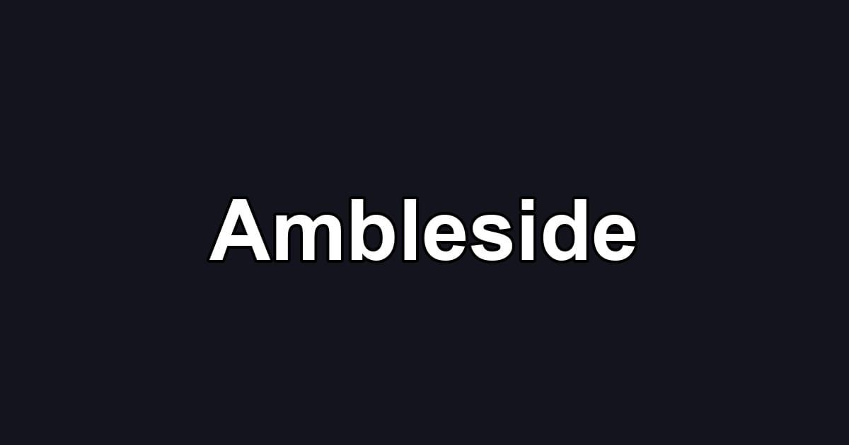 Ambleside
