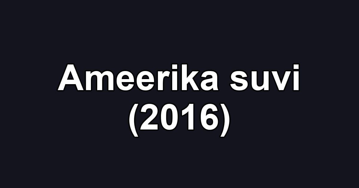 Ameerika suvi (2016)