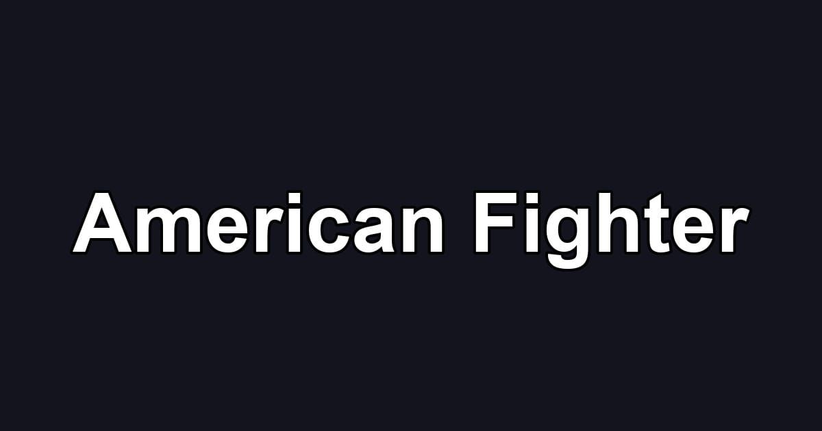 American Fighter