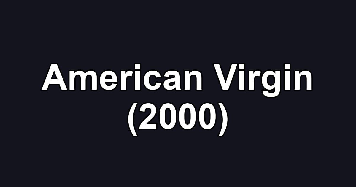 American Virgin (2000)