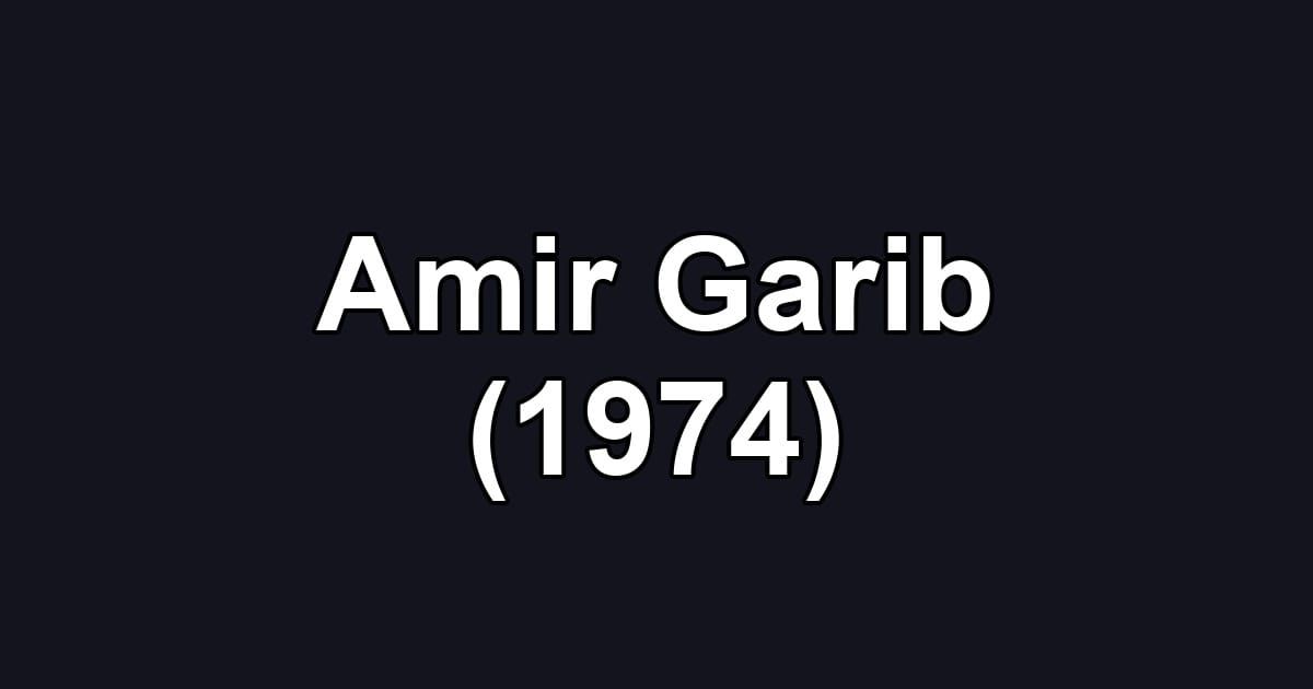 Amir Garib (1974)