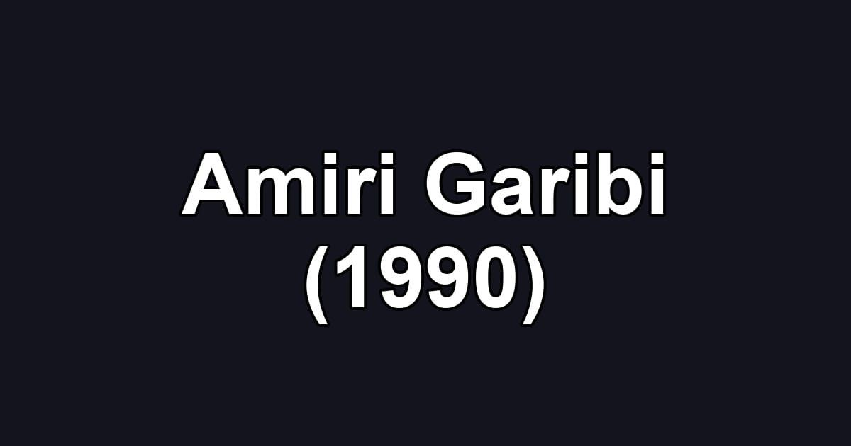 Amiri Garibi (1990)