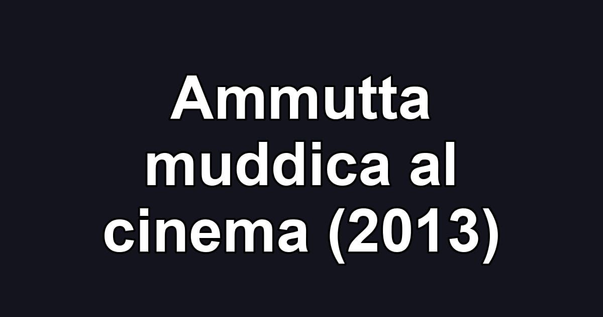 Ammutta muddica al cinema (2013)