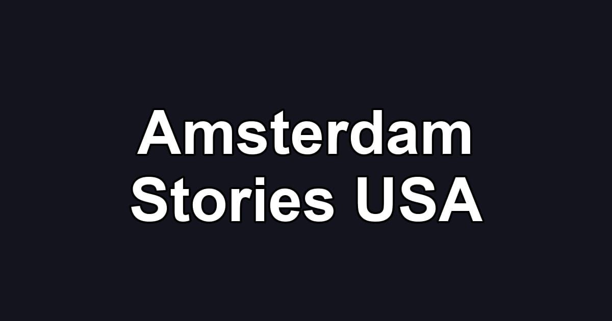 Amsterdam Stories USA