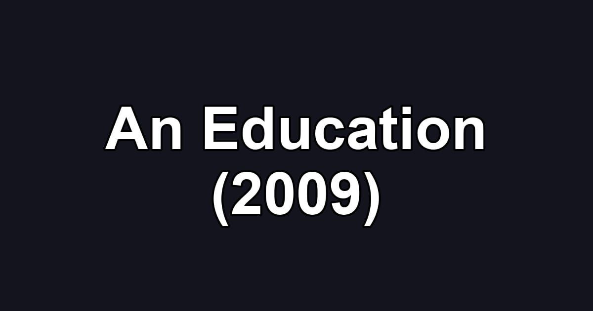 An Education (2009)