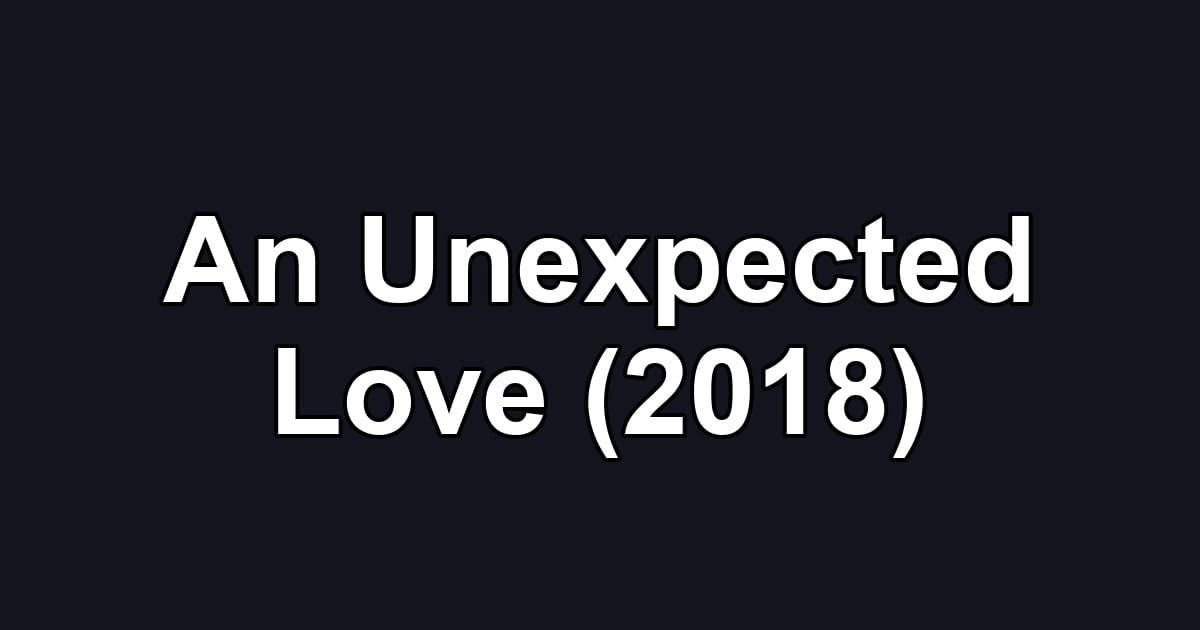 An Unexpected Love (2018)