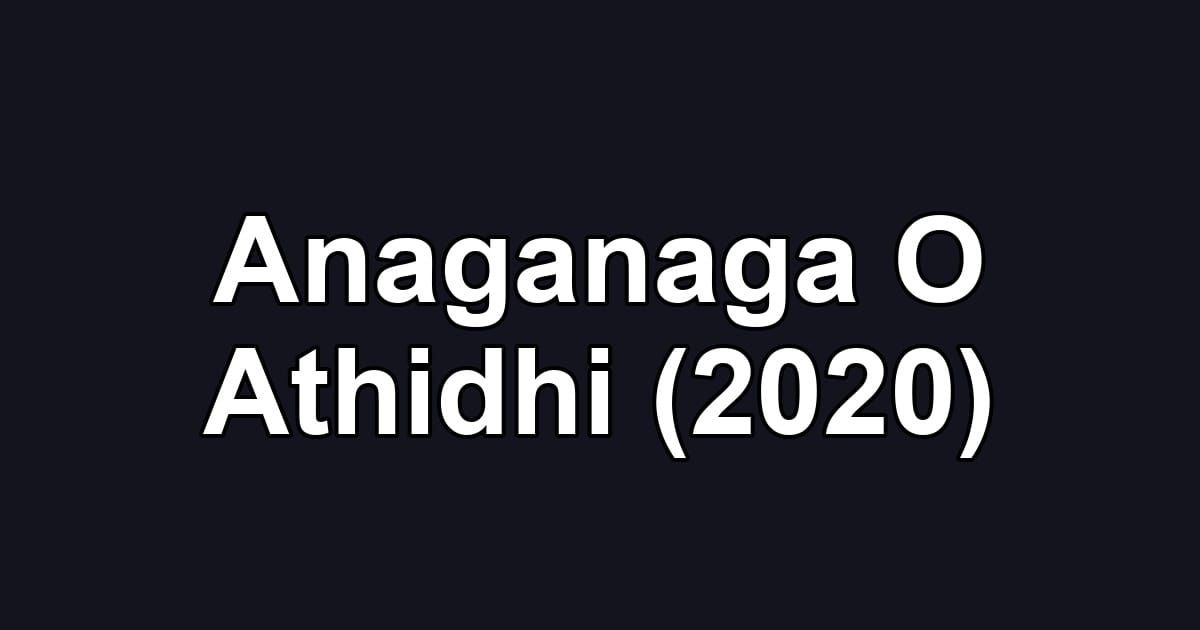 Anaganaga O Athidhi (2020)