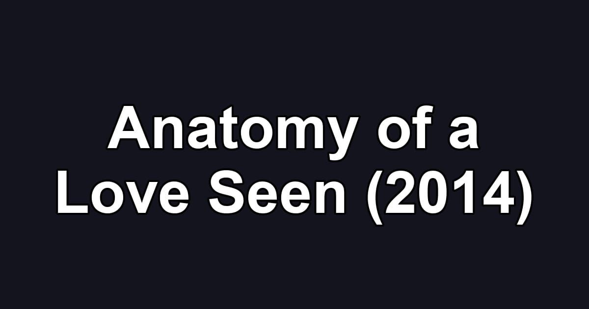 Anatomy of a Love Seen (2014)