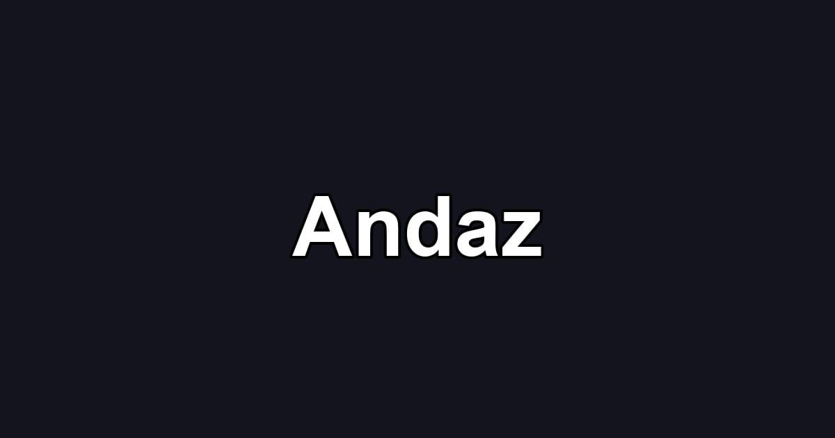 Andaz