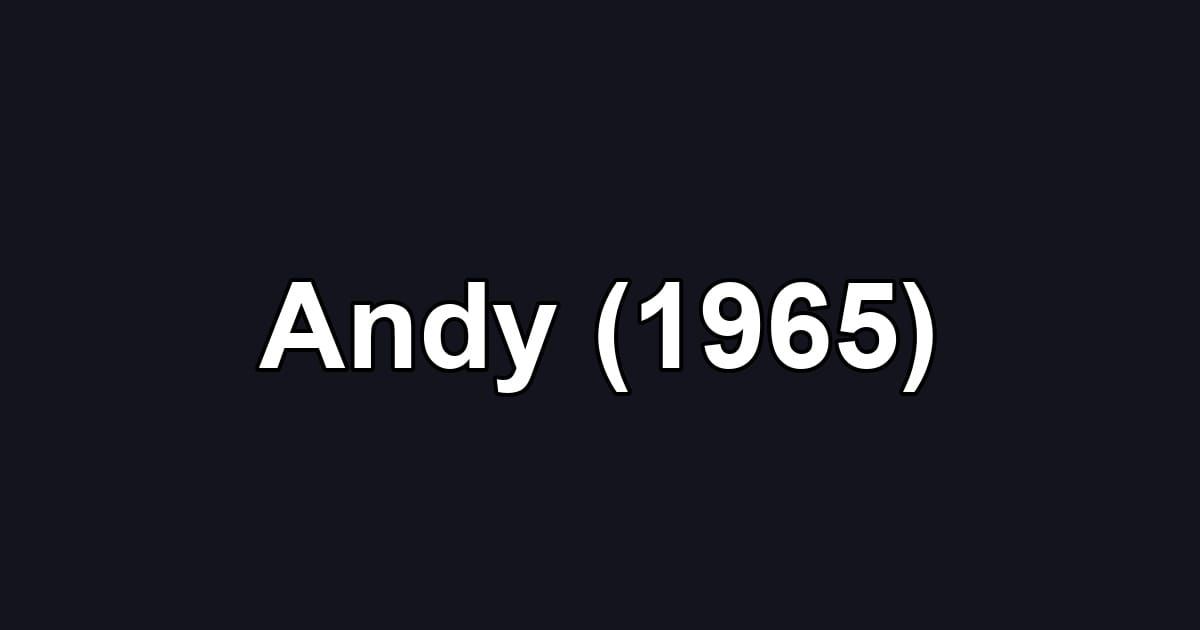 Andy (1965)