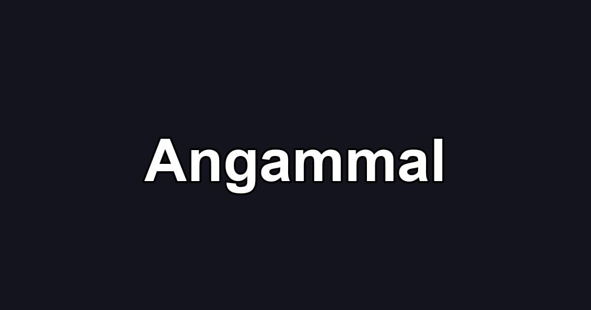 Angammal