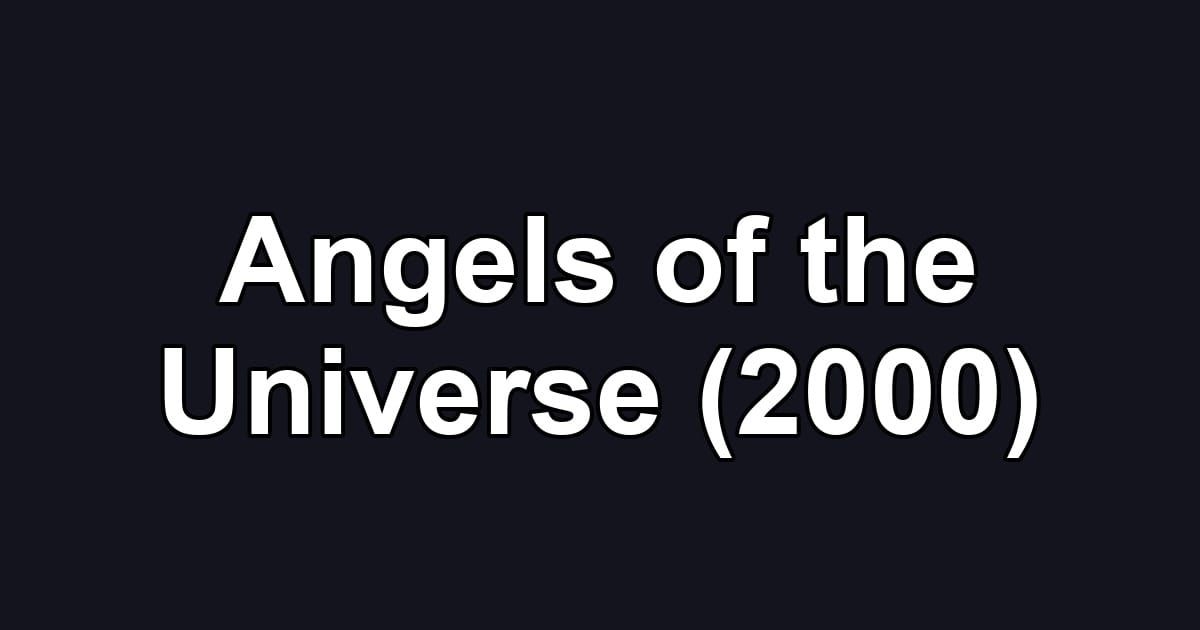 Angels of the Universe (2000)