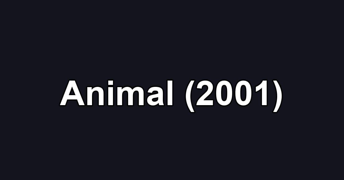 Animal (2001)