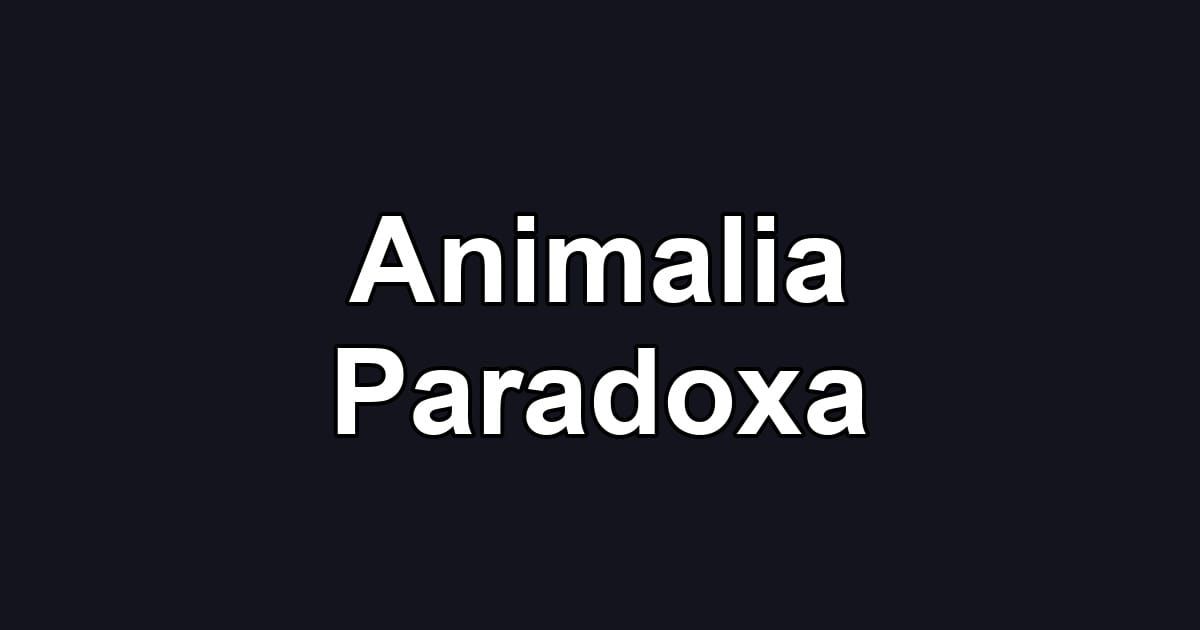 Animalia Paradoxa
