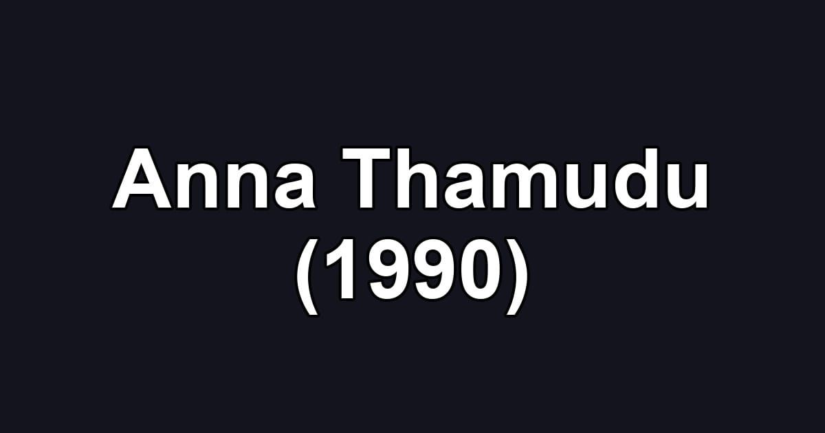 Anna Thamudu (1990)