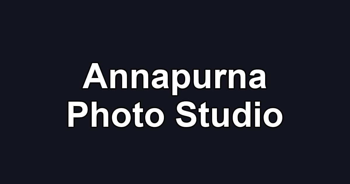 Annapurna Photo Studio