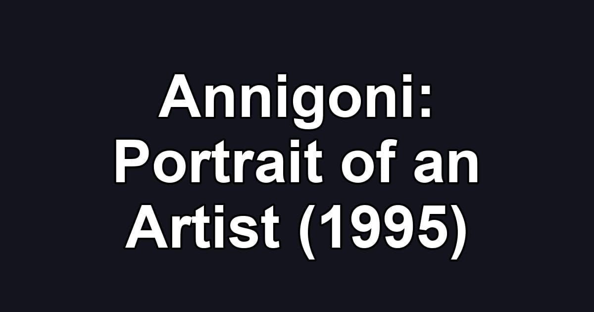 Annigoni: Portrait of an Artist (1995)