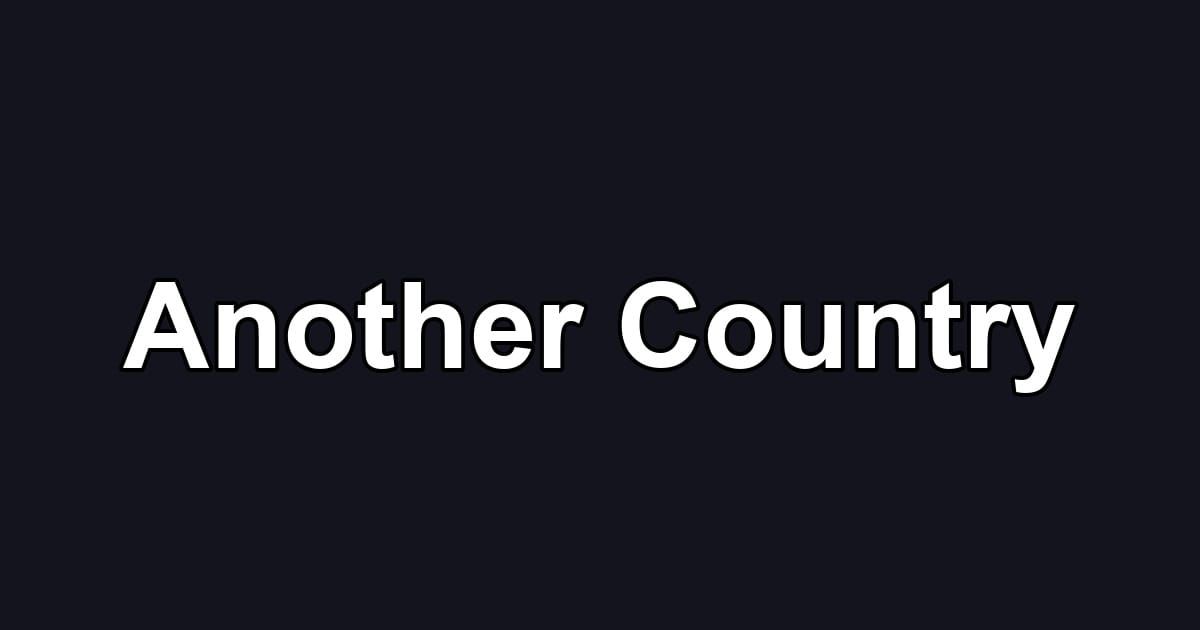 Another Country