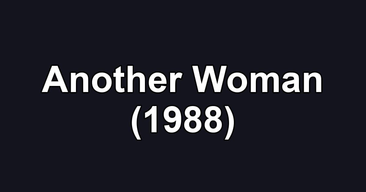 Another Woman (1988)