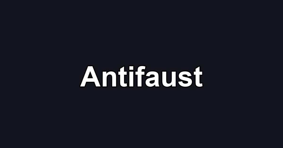 Antifaust