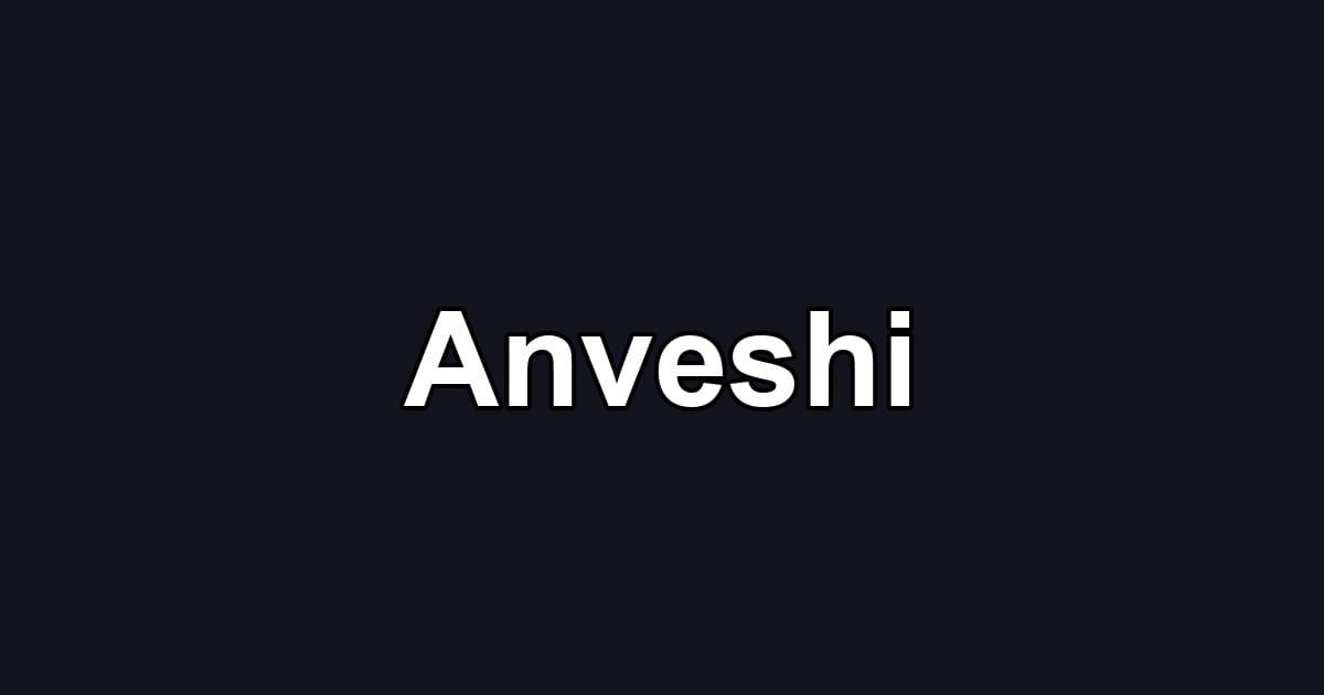 Anveshi