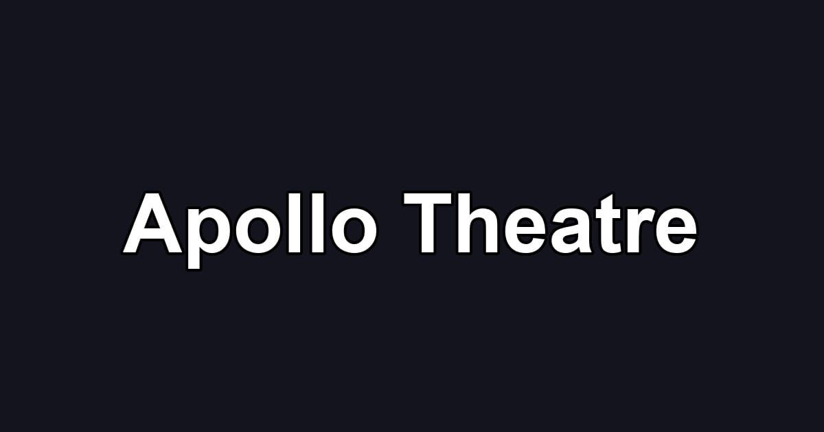 Apollo Theatre