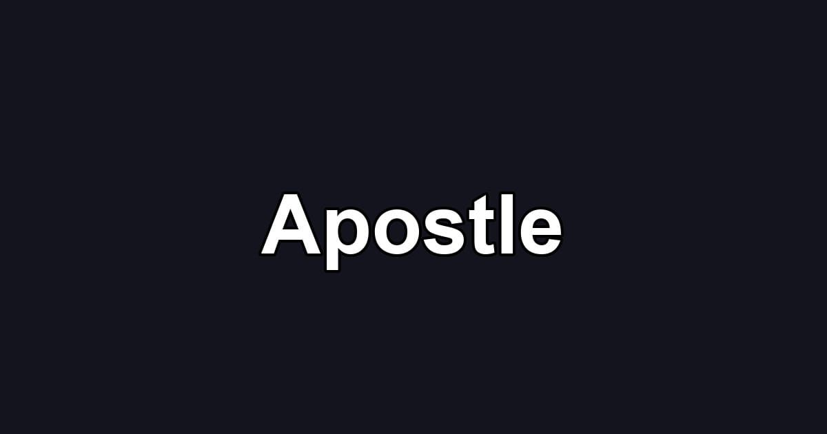 Apostle