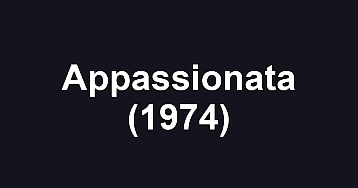 Appassionata (1974)