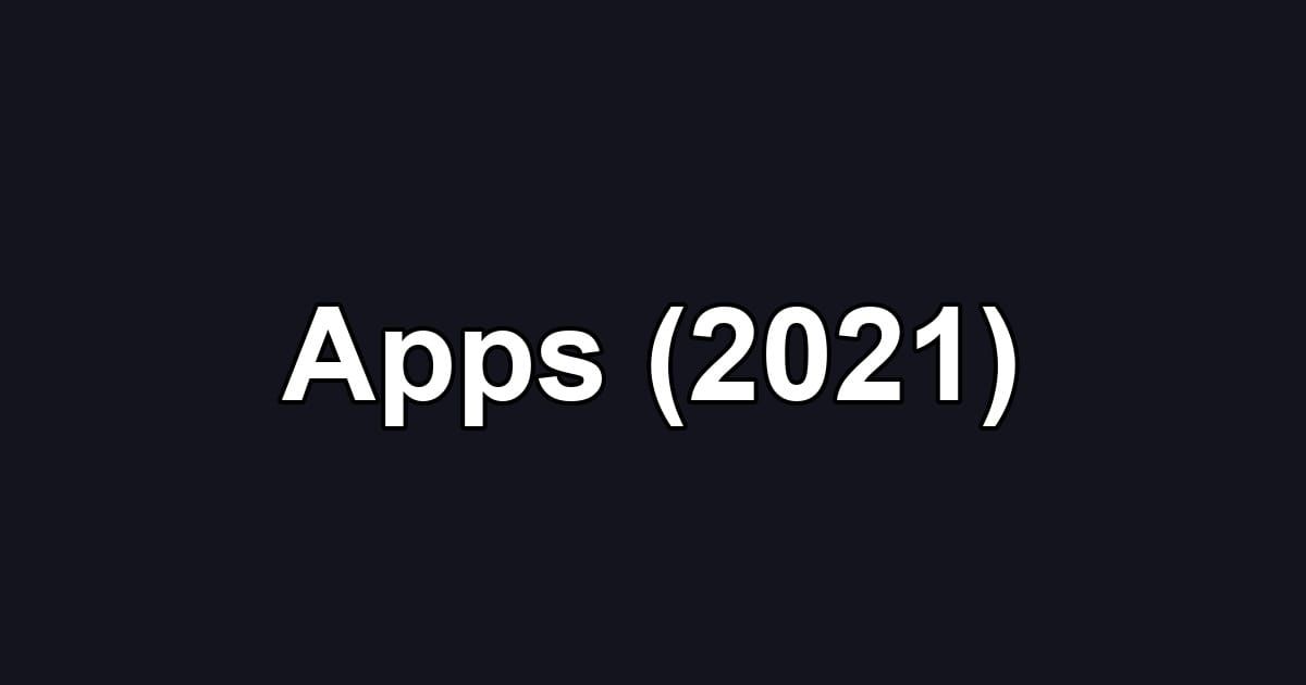 Apps (2021)