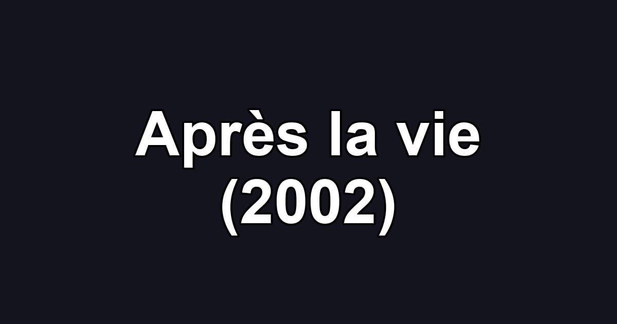 Après la vie (2002)