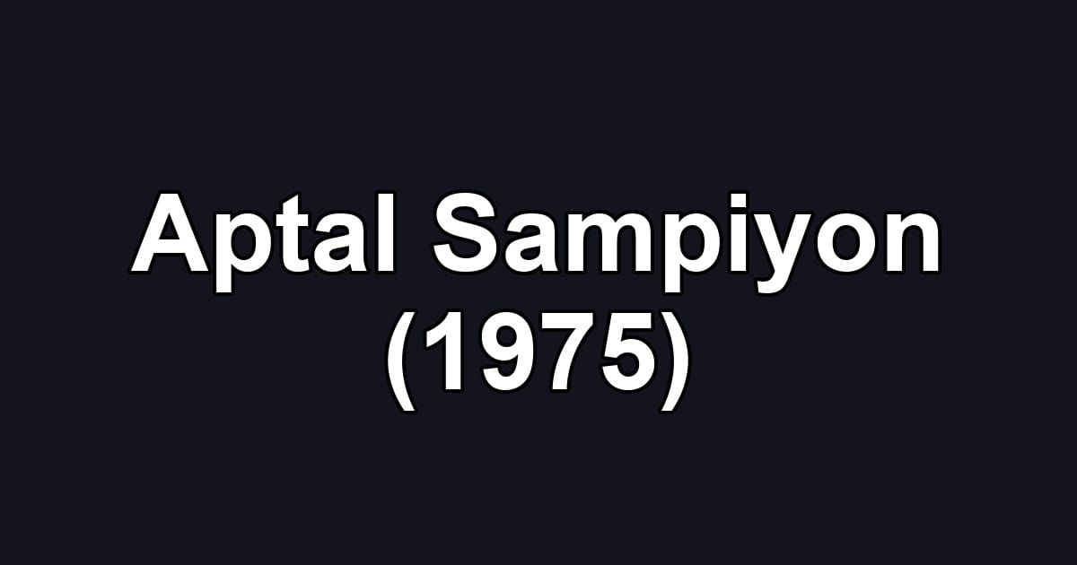 Aptal Sampiyon (1975)