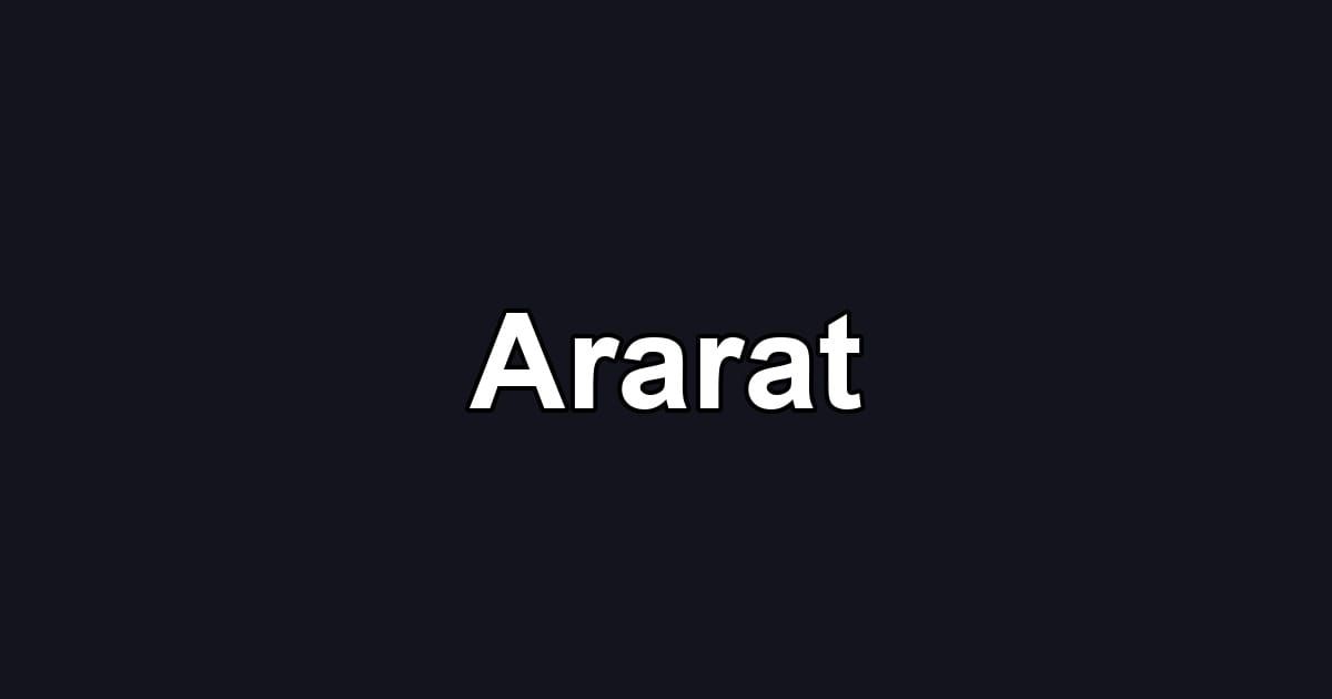 Ararat