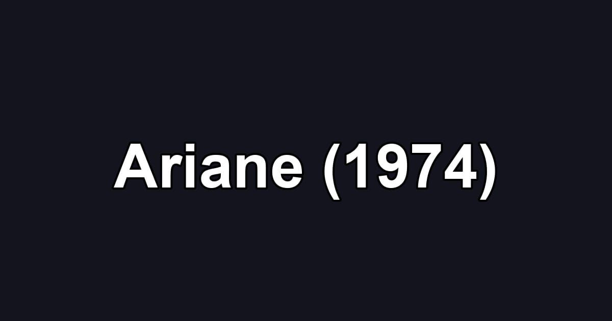 Ariane (1974)