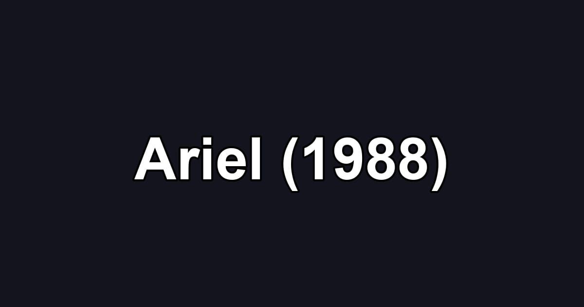 Ariel (1988)
