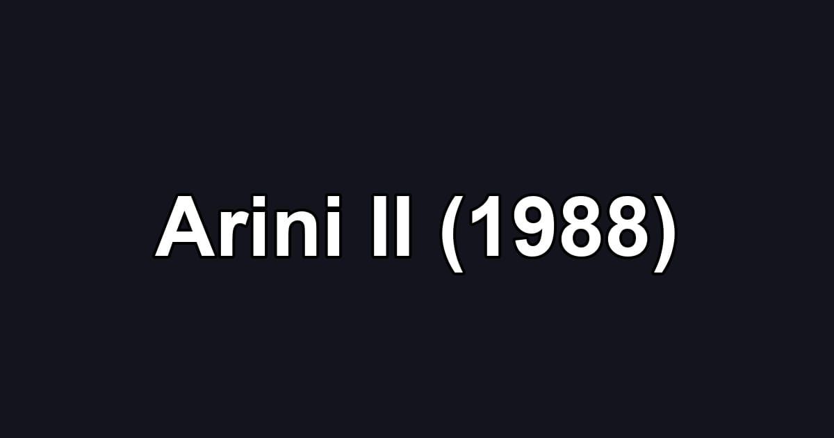 Arini II (1988)
