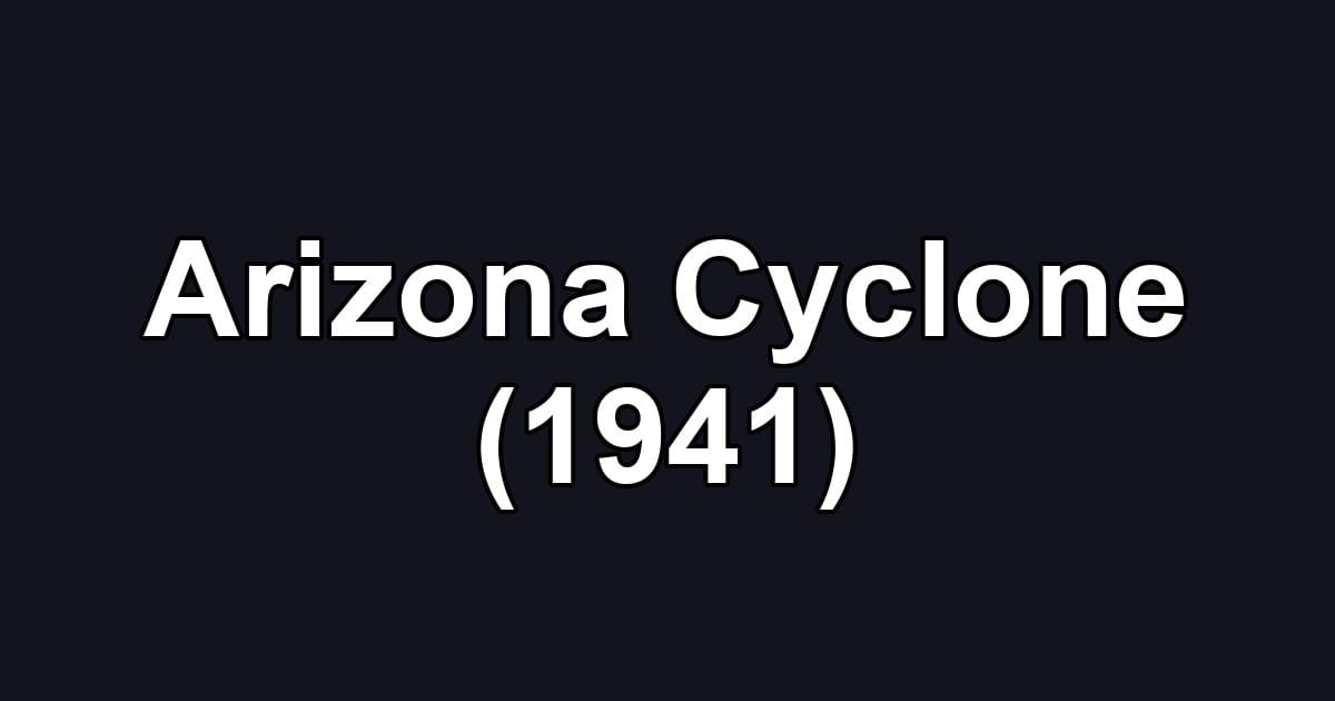 Arizona Cyclone (1941)