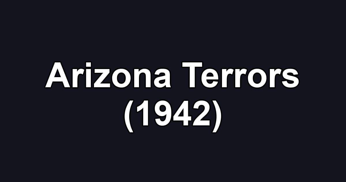 Arizona Terrors (1942)