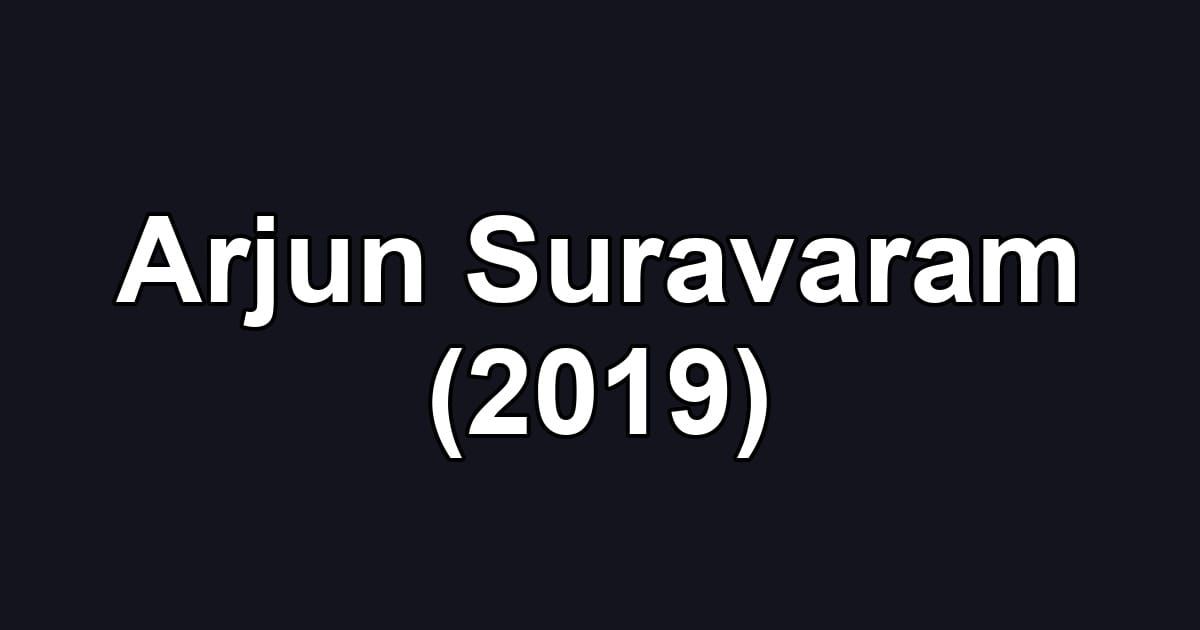 Arjun Suravaram (2019)