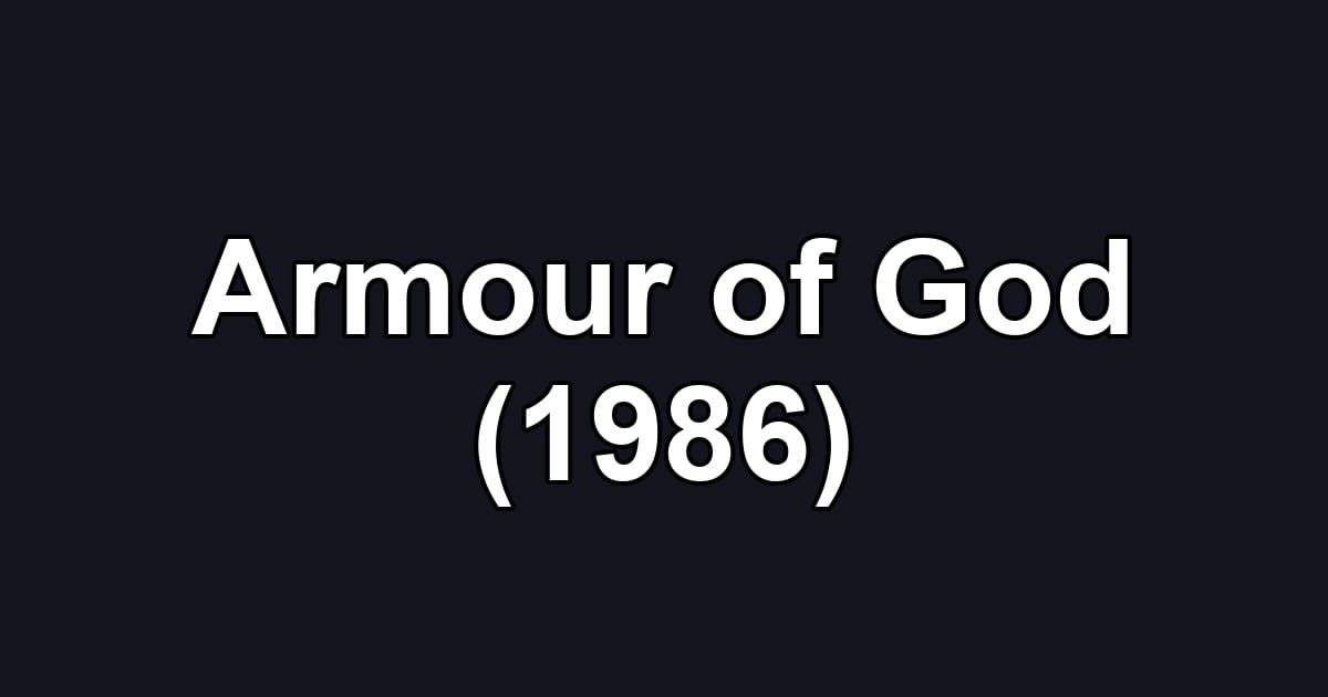 Armour of God (1986)