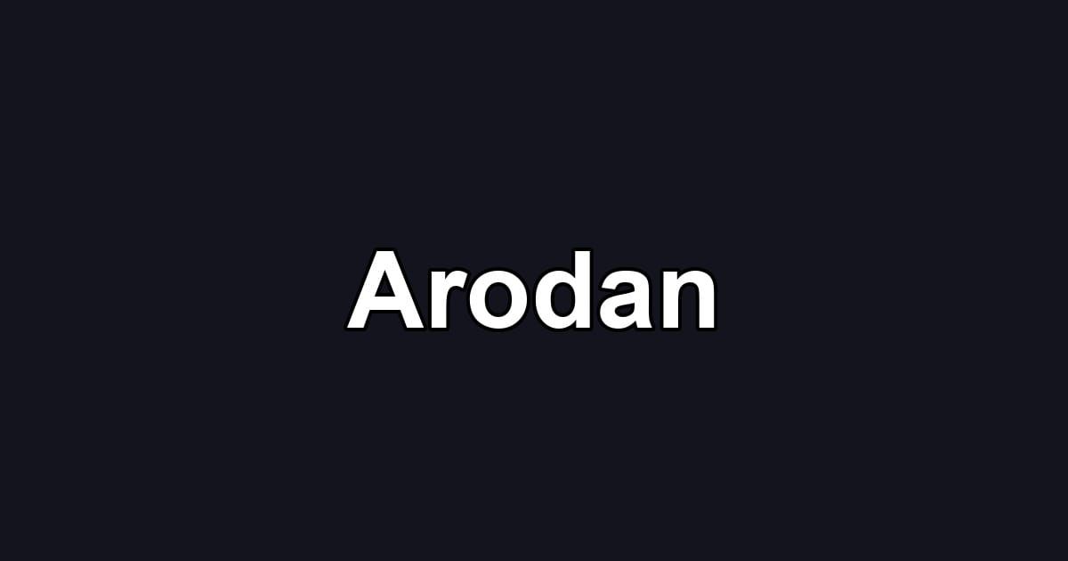 Arodan