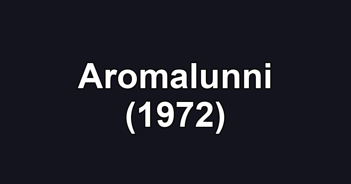 Aromalunni (1972)