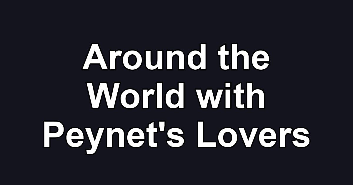Around the World with Peynet's Lovers