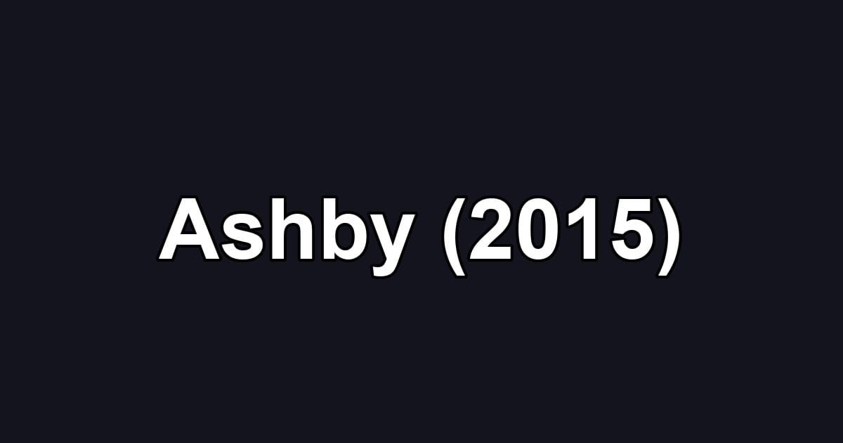 Ashby (2015)