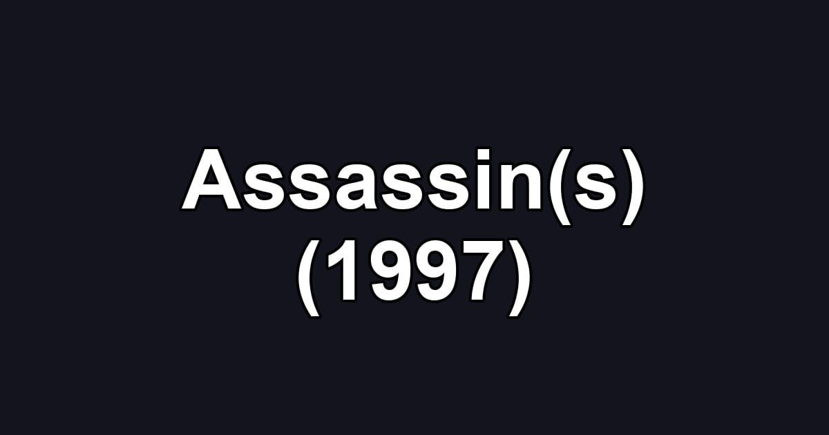 Assassin(s) (1997)